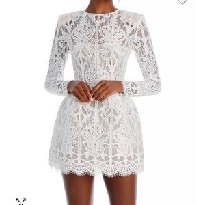Bronx & Banco Casey White Lace Dress Small
